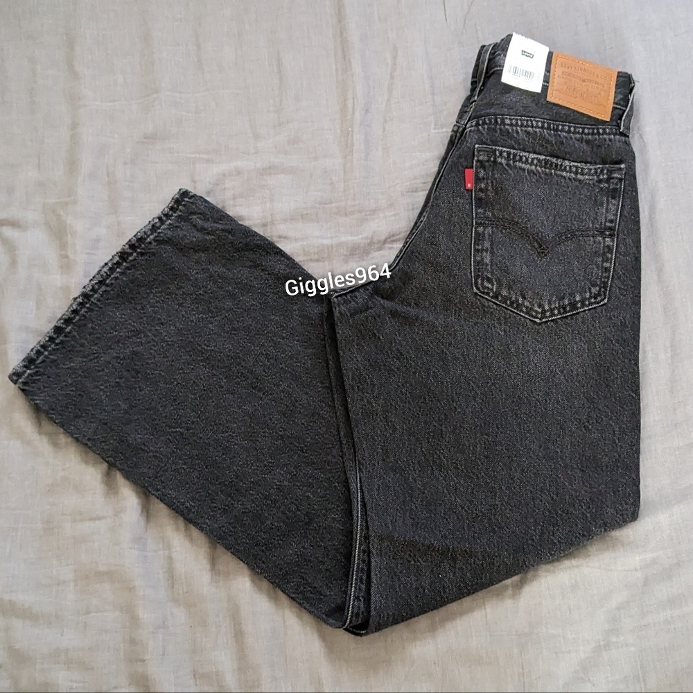 Levi's Baggy Bootcut Jeans Boot Barn Faded Black